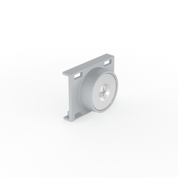 Magnethalter für Kabelschnecke - silber