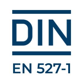 DIN EN 527-1 Zertifiziert