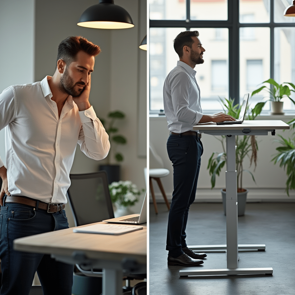Vorteile ergonomischer Schreibtisch